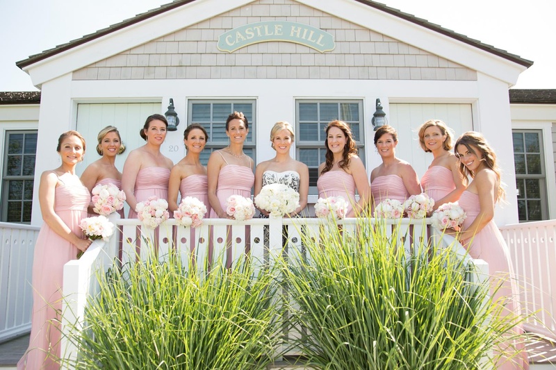 Strapless Pink Dresses
Photography: Carrie Rodman Photography
Read More:
http://www.insideweddings.com/weddings/new-england-summer-wedding-by-the-seashore/429/ Castle Hill Inn summer wedding with pink bridesmaids