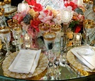 Gold Place Settings