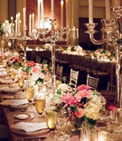 Long Table with Low Centerpieces %26 Candles
Photography: Liz Banfield
Read More:
http://www.insideweddings.com/weddings/hometown-hotel-wedding-with-gorgeous-flowers-in-dallas-texas/1189/ wedding reception long table pink white centerpiece low with tall candelabra crystal gold details