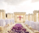 Opulent Beach Ceremony