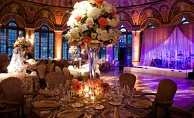 Circular Ballroom Wedding
Photography: Nancy Cohn Photography
Read More:
http://www.insideweddings.com/weddings/florida-sunset-inspired-wedding-at-the-breakers-palm-beach/391/ The Breakers Circle Ballroom wedding reception venue