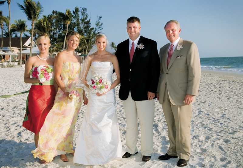 Beach Family Portrait
Photography: Mermin + Christie Photographers
Read More:
http://www.insideweddings.com/weddings/tropical-theme-beach-wedding-in-naples-florida/184/ bride and family pose on Florida beach
