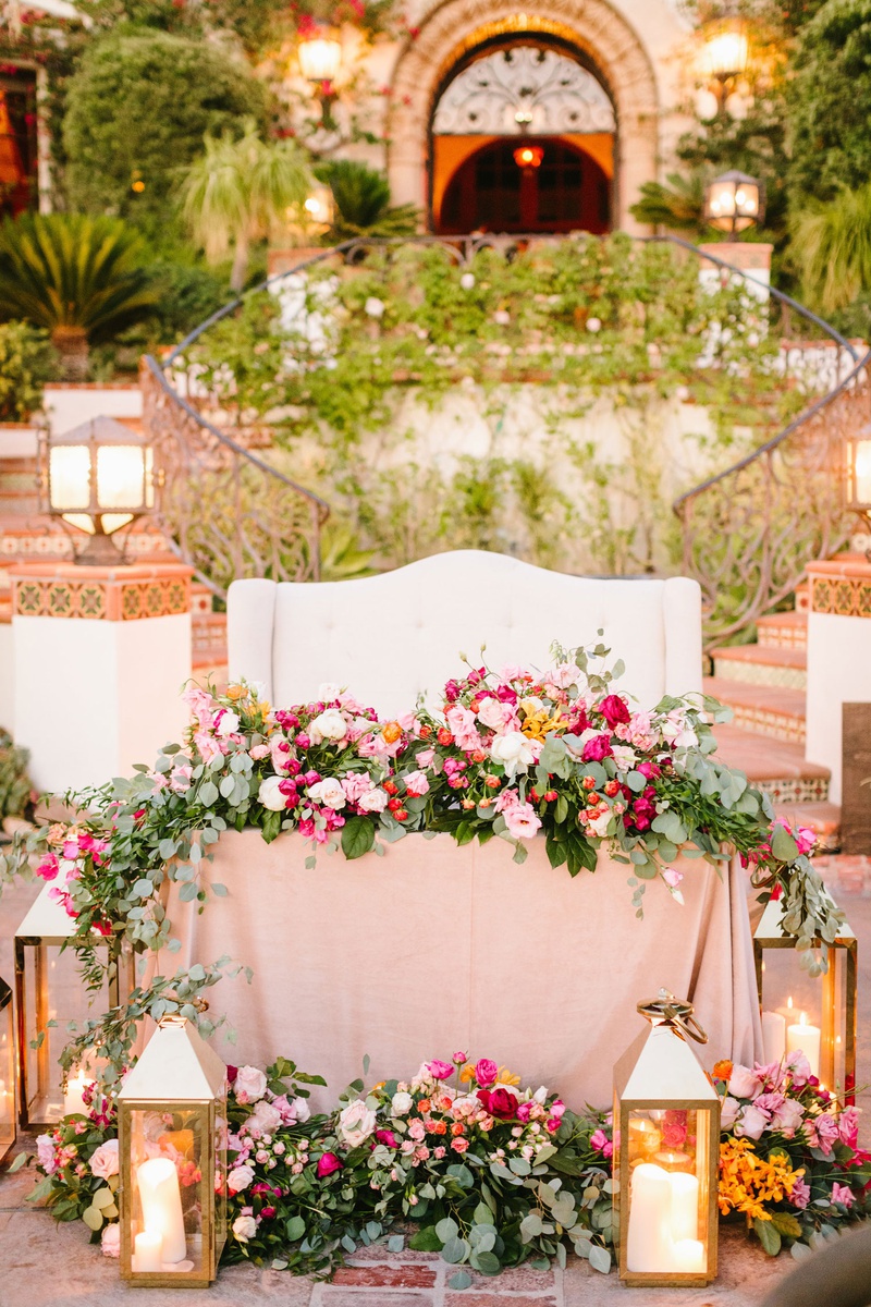 Reception Decor Photos Gorgeous Outdoor Sweetheart Table