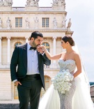 Groom Kisses Bride on Hand
Photography: Jessica Claire Photography
Read More:
http://www.insideweddings.com/weddings/traditional-armenian-ceremony-luxurious-ballroom-reception/1006/ armenian couple, groom kisses bride on hand, bride in leah da gloria lace wedding dress tulle