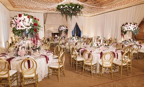 Indoor Reception Space, Ivory, Red, Blush, Gold Hues
Photography: Brandon Kidd Photography
Read More:
http://www.insideweddings.com/weddings/vibrant-alfresco-ceremony-ballroom-reception-in-newport-beach-ca/951/ indoor reception space ivory red blush gold hues floral chandelier pelican hill ball room wedding