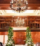 Candles %26 Greenery at Ceremony Ballroom
Photography: Mantas Kubilinskas Photography
Read More:
http://www.insideweddings.com/weddings/sophisticated-ceremony-ballroom-reception-in-washington-dc/1296/ wedding ceremony wood paneled ballroom greenery white flower chuppah candles oval back wood chairs