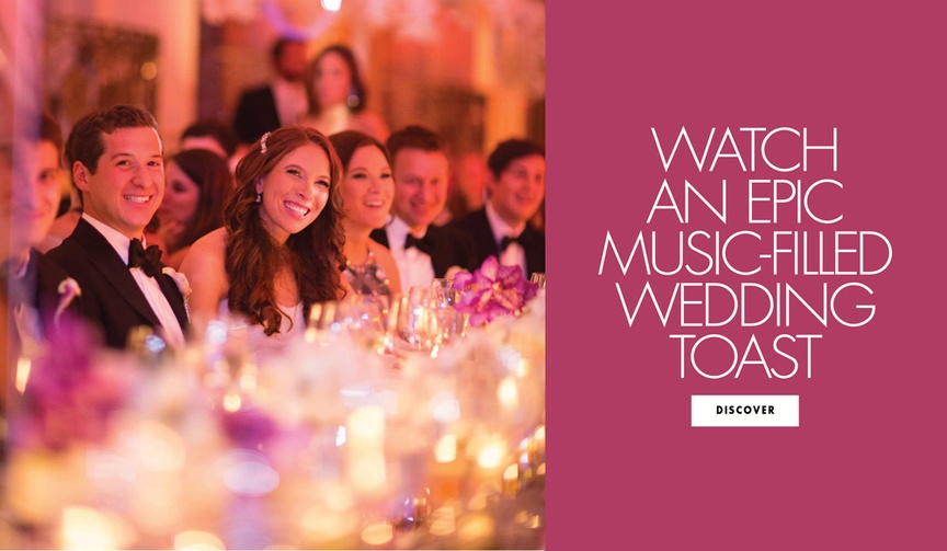 A Wedding Toast Sung and Rapped by the Best Man and Maid of Honor
Article: A Wedding Toast Sung %26 Rapped by the Best Man %26 Maid of Honor
Photography: The Day
Read More:
http://www.insideweddings.com/news/planning-design/a-wedding-toast-sung-rapped-by-the-best-man-maid-of-honor/3967/ These two must have spent a lot of time rehearsing.