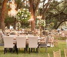 Glam Rustic Outdoor Reception