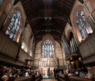Bride & Groom at Altar of NYC Church