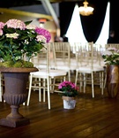 Hydrangea in Clay Pot
Photography: Jasmine Star Photography
Read More:
http://www.insideweddings.com/weddings/rustic-elegant-wedding-at-a-farm-in-washington/272/ pink hydrangeas planted in clay pot