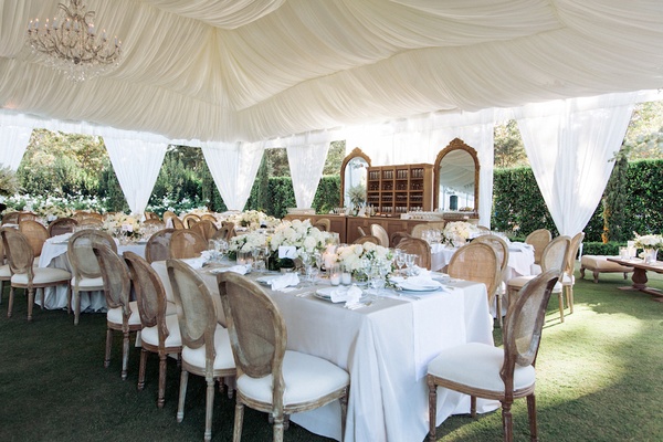 White Tent With Chandelier And Rustic Elegant Wedding Decorations White Tent With Chandelier And Rustic Elegant Wedding Decorations