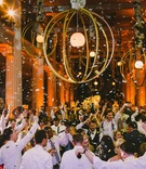 Festive Confetti Drop
Photography: J. Cogliandro Photography
Read More:
http://www.insideweddings.com/weddings/angela-mecca-and-owen-daniels/540/ Wedding guests dancing at reception with confetti