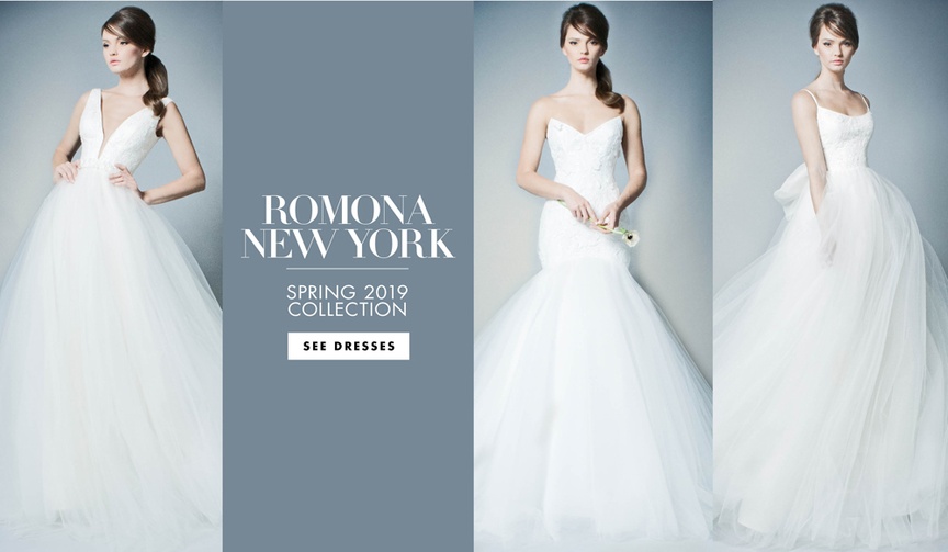Flirty Styles from Romona New York Spring 2019
Article: Flirty Styles from ROMONA New York Spring 2019
Photography: Courtesy of Romona Keveža
Read More:
http://www.insideweddings.com/news/fashion/flirty-styles-from-romona-new-york-spring-2019/4349/ Bridal Fashion Week: Romona New York Spring 2019