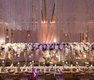 "Floating" Centerpiece at Head Table