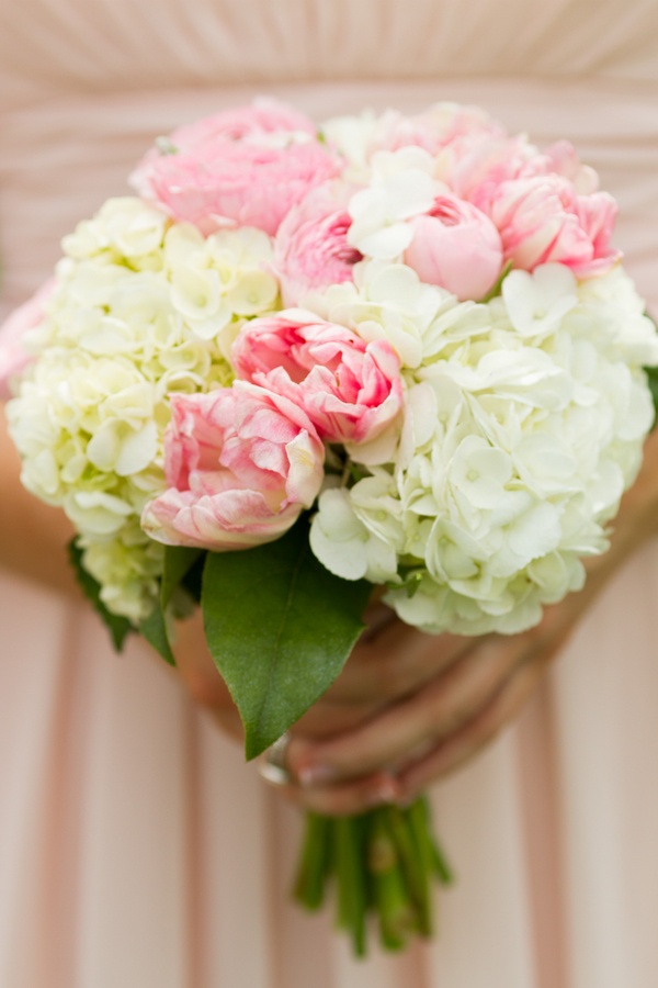 Spring Bridesmaid Bouquet
Photography: Aaron Watson Photography
Read More:
http://www.insideweddings.com/weddings/classic-virginia-wedding-inspired-by-grace-kellys-elegance/511/ Pink and white peony and hydrangea wedding bouquet