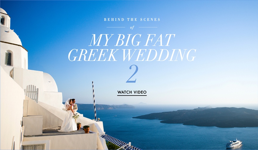 My Big Fat Greek Wedding 2
Article: Visit the Set Of "My Big Fat Greek Wedding 2!"
Photography: Mark Nixon Photographer
Read More:
http://www.insideweddings.com/news/celebrity-style/visit-the-set-of-my-big-fat-greek-wedding-2/2377/ Go behind the scenes of My Big Fat Greek Wedding sequel