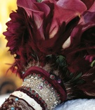Beaded Bouquet Wrap
Photography: Handeland Tesoro Photography
Read More:
http://www.insideweddings.com/weddings/old-world-inspired-wedding-in-california/163/ Old World inspired bouquet wrap with beaded embroidery