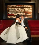 New York City Couple
Photography: Ira Lippke Studios
Read More:
http://www.insideweddings.com/weddings/white-winter-wedding-at-capitale-in-new-york-city/375/ Bride in unique wedding dress with groom at Capitale