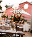 Barn Wedding Centerpiece
Photography: frame.thirty.six photography
Read More:
http://www.insideweddings.com/weddings/thea-andrews-and-jay-wolf/231/ Outdoor rustic barn wedding flower centerpiece