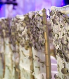 Organza Chair Covers
Photography: Fred Marcus Photography
Read More:
http://www.insideweddings.com/weddings/opulent-dallas-texas-wedding-inspired-by-the-gardens-of-versailles/410/ Flower applique on wedding ceremony chair backs