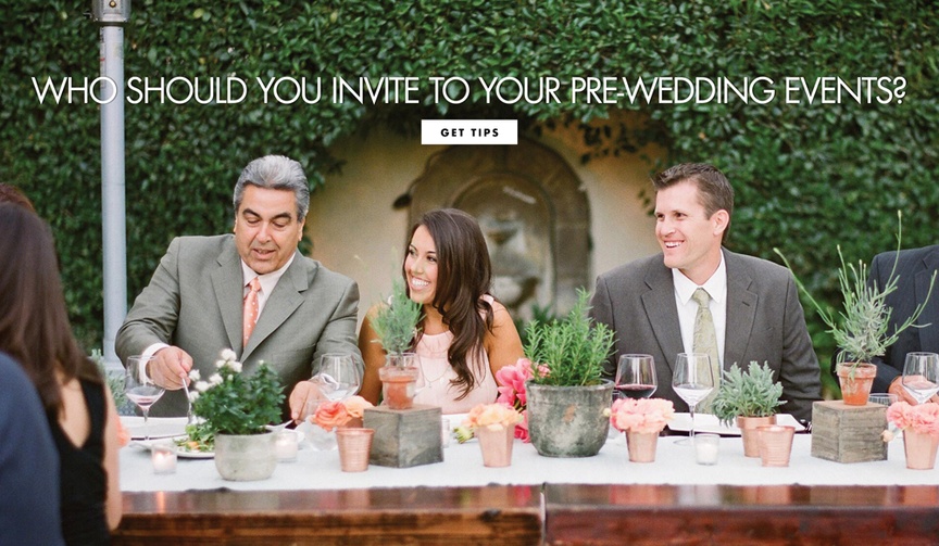 How to Determine the Guest List for Your Pre-Wedding Events
Article: How to Determine the Guest List for Your Pre-Wedding Events
Photography: Jessica Claire Photography
Read More:
http://www.insideweddings.com/news/planning-design/how-to-determine-the-guest-list-for-your-pre-wedding-events/3662/ who to invite yo your pre-wedding events, rehearsal dinner, engagement party