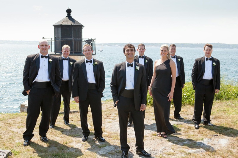 Groomsmen %26 Groomswoman
Photography: Carrie Rodman Photography
Read More:
http://www.insideweddings.com/weddings/new-england-summer-wedding-by-the-seashore/429/ Groomsmen and groomswoman at Newport wedding