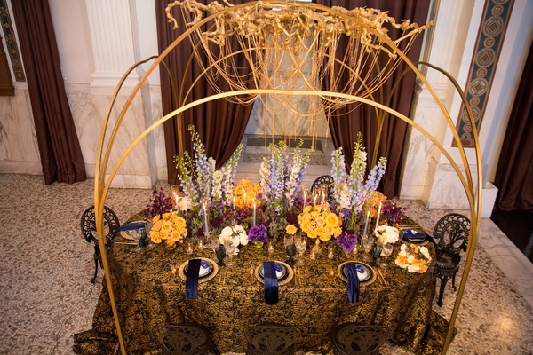 Dramatic Tablescape At Launch Party For Luxe Linen 39 S Newest