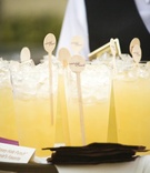 Groom's Signature Cocktail
Photography: Melissa Mermin | Love Stories
Read More:
http://www.insideweddings.com/weddings/fall-country-club-wedding-in-naples-florida/347/ Yellow wedding drinks with custom swizzle sticks