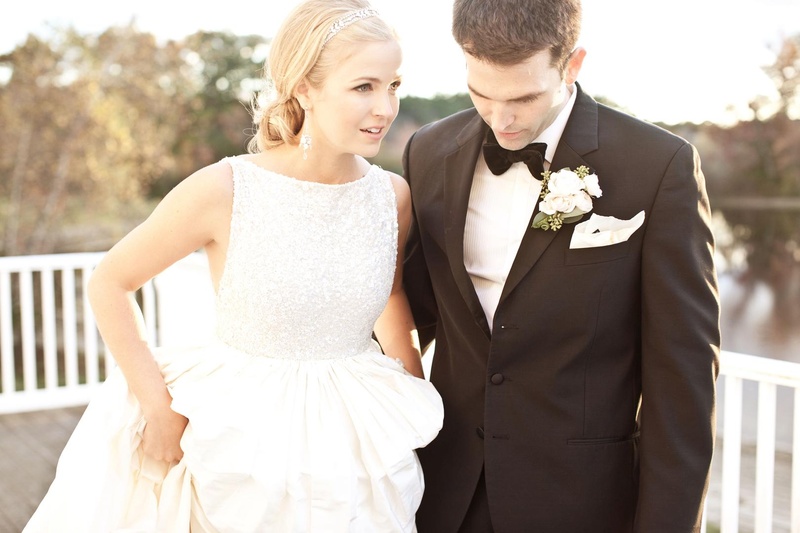 New Hampshire Couple
Photography: Jana Williams Photography
Read More:
http://www.insideweddings.com/weddings/ivory-gold-blush-lakefront-new-hampshire-wedding/412/ Keri Lynn Pratt wedding dress with sparkle bodice