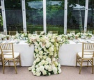 Head Table with Draping Arrangement