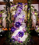 White Cake with Purple Flowers %26 Silver Details
Photography: Wilson Sarkis Photography %26 Cinematography
Read More:
http://www.insideweddings.com/weddings/classic-church-ceremony-ballroom-reception-with-chic-purple-decor/1072/ Wedding cake six layer purple flowers white fondant silver pearls greenery reception ideas swing