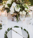 Split Leaf as Charger Plate
Photography: Marissa Maharaj
Read More:
http://www.insideweddings.com/weddings/destination-wedding-in-maui-with-both-classic-and-tropical-touches/1248/ maui destination wedding tropical decor, split leaf as charger plate