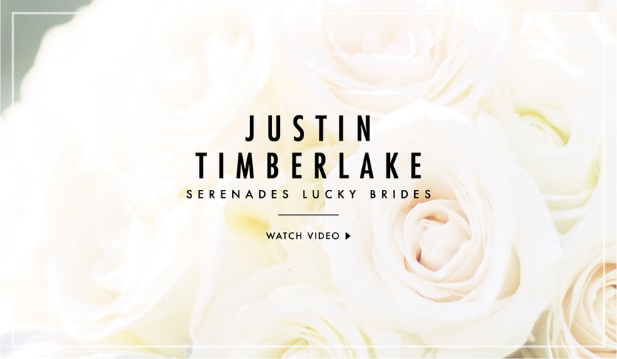 Justin Timberlake Serenades Brides
Article: Watch Justin Timberlake Give an Impromptu Concert at a Wedding
Photography: Braedon Photography
Read More:
http://www.insideweddings.com/news/celebrity-style/watch-justin-timberlake-give-an-impromptu-concert-at-a-wedding/2046/ Justin Timberlake performance at same sex gay wedding