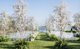 Lush Ceremony with Ocean View
Photography: Willa Kveta Photography
Read More:
http://www.insideweddings.com/weddings/outdoor-ceremony-lively-reception-with-lush-white-floral-decor/1083/ santa barbara wedding ocean view ceremony, white flowers trees in ferns