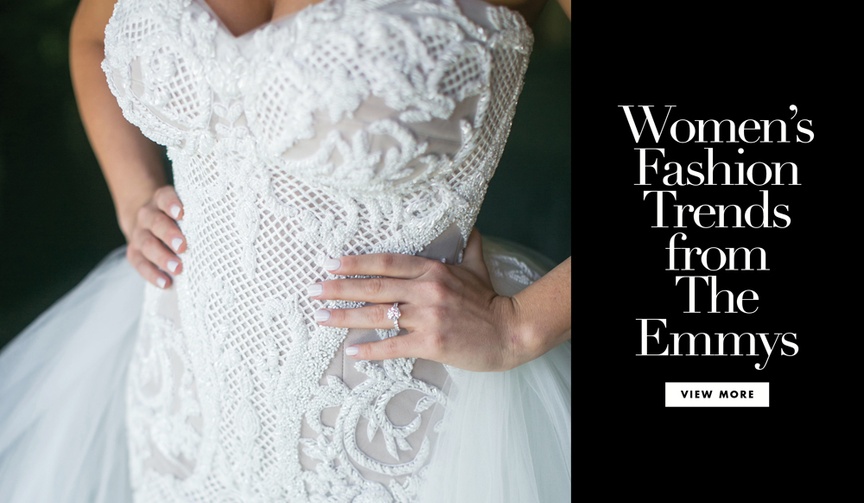 2017 Emmys Women's Fashion
Article: Wedding Dresses Inspired by Our Favorite 2017 Emmy Looks
Photography: Jessica Claire Photography
Read More:
http://www.insideweddings.com/news/celebrity-style/wedding-dresses-inspired-by-our-favorite-2017-emmy-looks/3974/ Discover some of our favorite gowns that have bridal influences from the 2017 Emmy Awards.