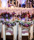 Bride %26 Groom Chairs with Garlands
Photography: Laurie Bailey Photography
Read More:
http://www.insideweddings.com/weddings/wedding-with-rich-romantic-decor-at-luxury-hotel-in-beverly-hills/1349/ wedding reception ballroom chameleon chair collection gold bride groom chairs drapery greenery