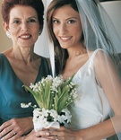 Mother of the Bride Attire
Photography: Dalal Photography
Read More:
http://www.insideweddings.com/weddings/elegant-garden-wedding-in-beverly-hills-california/56/ Bride and her mom hold the bouquet together