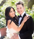Happy Bride and Groom After First Look
Photography: KLK Photography
Read More:
http://www.insideweddings.com/weddings/nature-inspired-alfresco-ceremony-tent-reception-at-malibu-ranch/811/ bride in vera wang, groom in armani collezioni, pose after first look