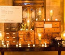 Library Escort Card Display