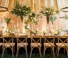 Wood Chairs at Long King's Table
