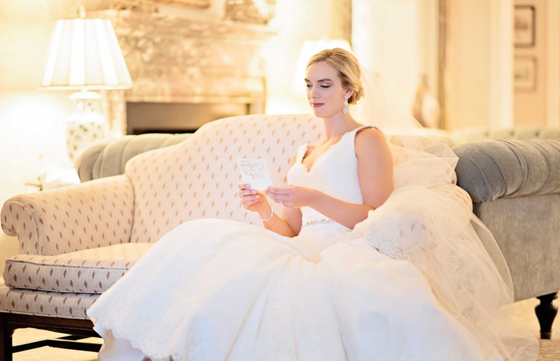 Bride Reads Letter From Groom
Photography: Carasco Photography
Read More:
http://www.insideweddings.com/weddings/new-york-yankees-infielder-marries-in-opulent-chicago-soiree/764/ rob refsnyder's wife reads letter from him on wedding day