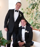 Jose Letayf %26 Ross Markowitz
Photography: John %26 Joseph Photography
Read More:
http://www.insideweddings.com/weddings/opulent-same-sex-wedding-ceremony-reception-in-san-diego-ca/995/ Groom and groom in tuxedos with bow ties and ivory boutonnieres san diego wedding gay wedding