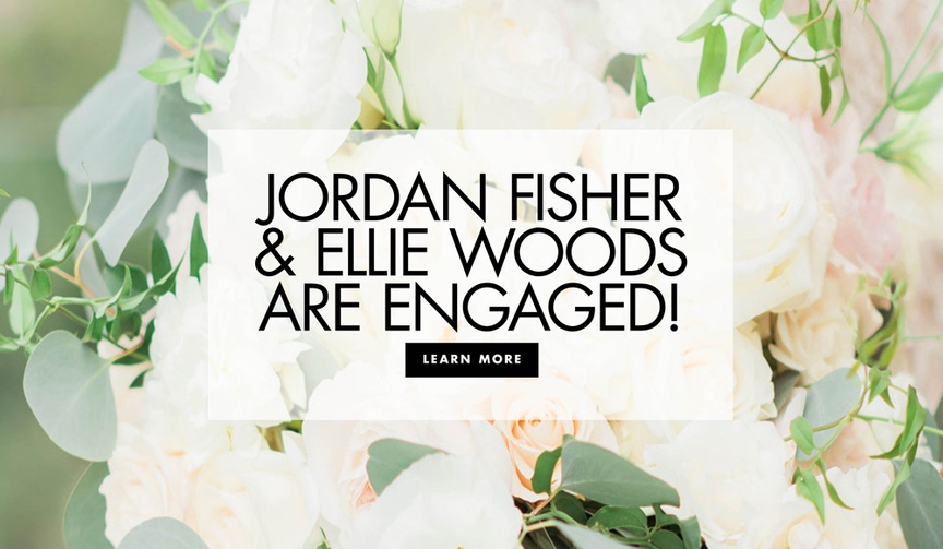 Jordan Fisher Proposed to His Childhood Sweetheart!
Article: Jordan Fisher Proposed to His Childhood Sweetheart!
Photography: Love %26 You Studios
Read More:
http://www.insideweddings.com/news/celebrity-style/jordan-fisher-proposed-to-his-childhood-sweetheart/4813/ Dancing With the Stars champion actor singer dancer Jordan Fisher and Ellie Woods are engaged