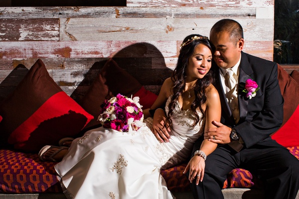 A Black White Pink Wedding In August Inspired By Cherry Blossoms