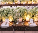 Candlelit Dinner Table