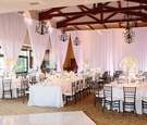 All-White Reception Area at Club