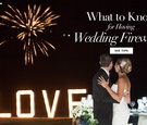 Having Fireworks at Your Wedding
