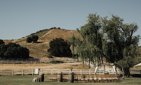 Vineyard Behind Ceremony Site
Photography: Heirlume Photography
Read More:
http://www.insideweddings.com/weddings/elegant-personalized-wedding-with-adventure-motif-in-malibu/1308/ ceremony site at saddlerock ranch in front of vineyard