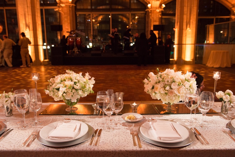 View of Dance Floor from Head Table
Photography: Ira Lippke Studios
Read More:
http://www.insideweddings.com/weddings/chic-classic-new-york-city-wedding-with-personal-touches/783/ the view of the reception dance floor from the bride and grooms spot at the head table white linens