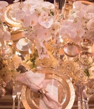 Orchid %26 Rose Flowers with Place Setting
Photography: The Day by Ira Lippke
Read More:
http://www.insideweddings.com/weddings/opulent-luxury-wedding-with-timeless-color-palette-in-new-york-city/1199/ wedding reception place setting monogram menu charger metallic napkin ring mirror top orchid rose